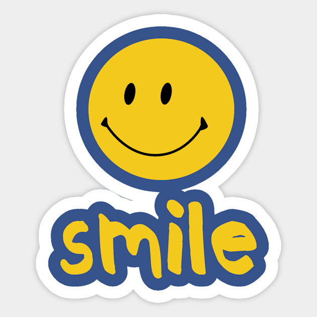 Smile Sticker by Gsweathers